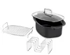 12 in 1 deluxe digital multi cooker sous vide cooker LCD large display Screen touch 6.0l Programmable Slow Cooker 5