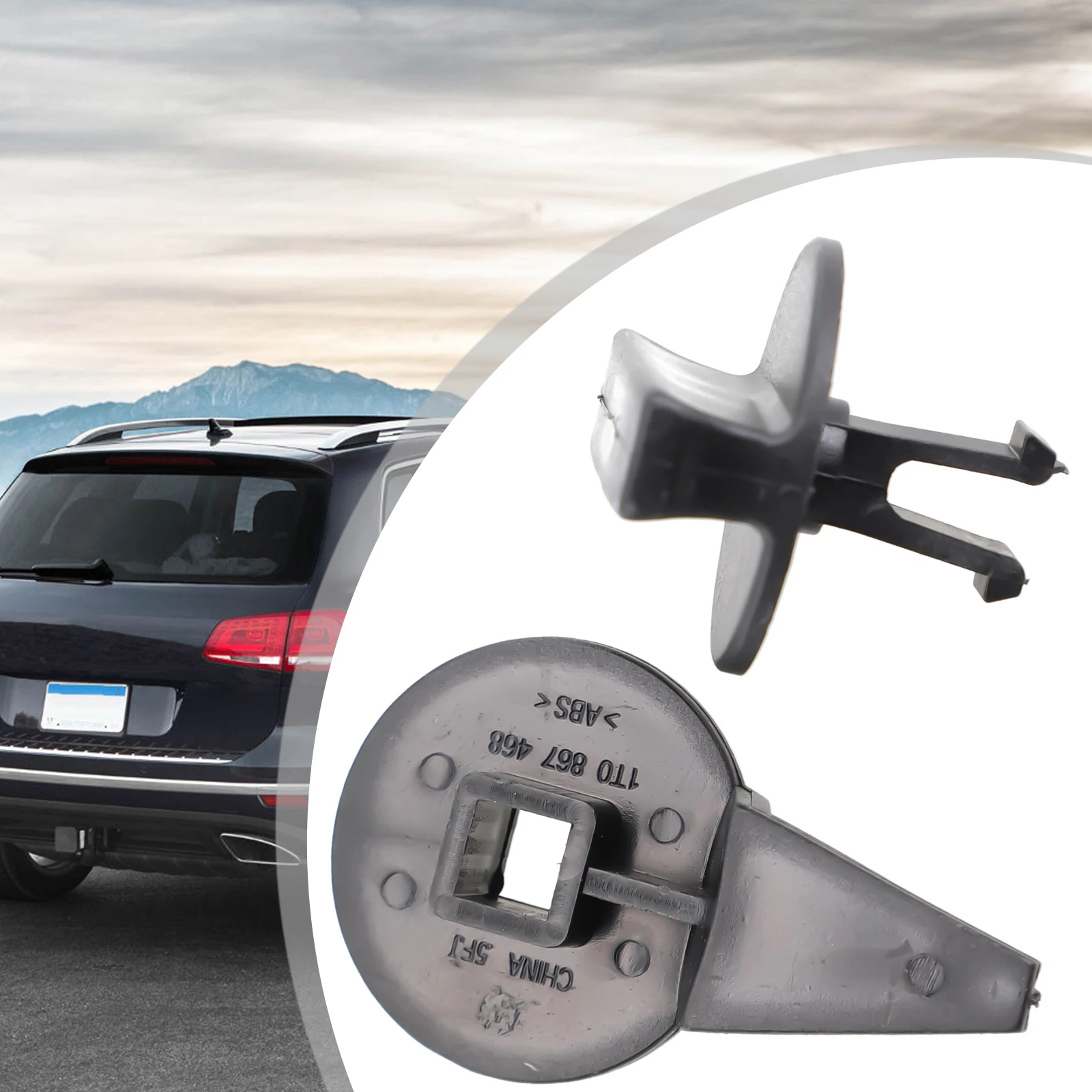 

1 шт. стопорный болт для подкладки багажника подходит для Passat 1J0867467 3C9867467 1T0867468 ABS высоконадежные внешние автомобильные детали