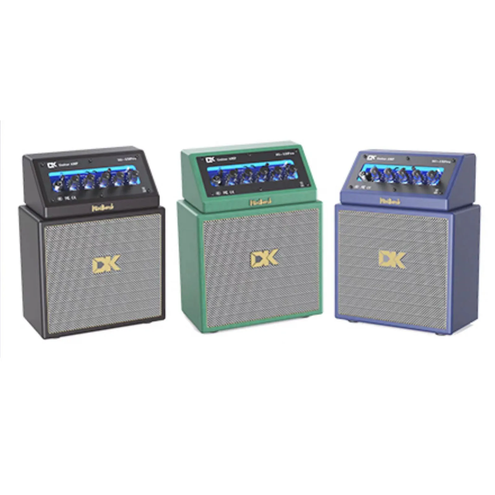 iG-15 PRO Electric Guitar Amp 15 Watts Rechargeable with Distortion Delay Bluetooth & Acoustic for Outdoor Playing and Live 5
