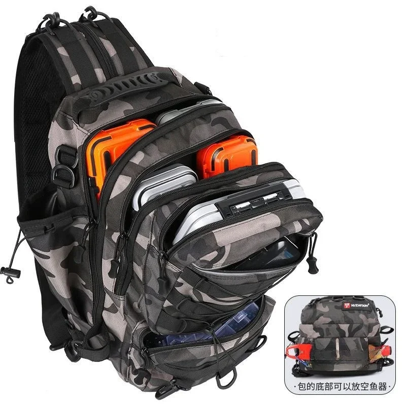 Mochila De Camuflaje Gran Capacidad Para Caza, Pesca Y Camping - Ligera, Resistente, Ideal Para Actividades Al Aire Libre