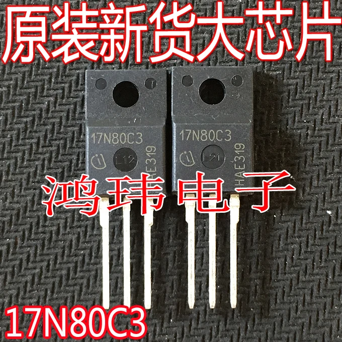 

Бесплатная доставка SPA17N80C3 17N80C3 N TO-220F 800V 17A 10 шт.