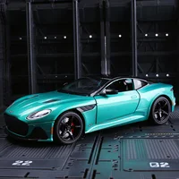 1:24 Aston Martin DBS Superleggera Alloy Sports Car Diecasts & Toy Vehicles Metal Car Model Simulation Collection Toys Gift 1