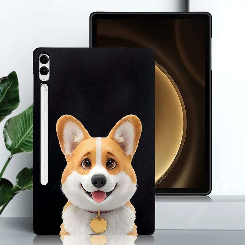 Premium Black Silicone Tablet Case - Durable TPU Protective Shell for Samsung Galaxy Tablets