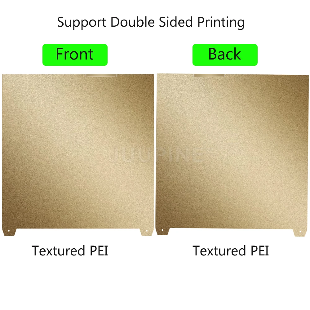 Creality K2 PLUS Enhanced PEI Textured Build Plate - 370x370mm Spring Steel Sheet for 3D Printer Heated Bed