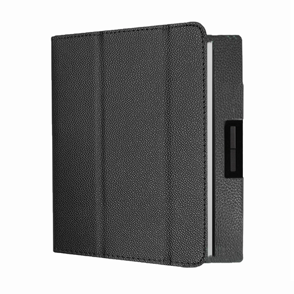 Premium PU Leather Protective E-Book Case with Handrest