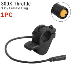 Enhanced Product Title: Universal Electric Bicycle Thumb Throttle Speed Controller (Black)