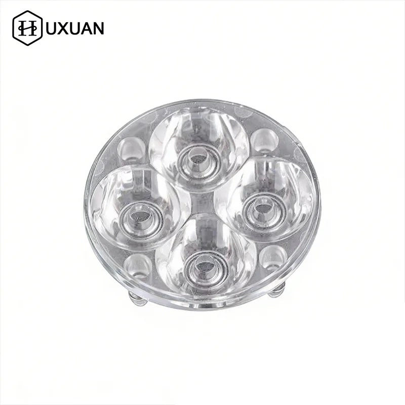 Lente LED ad Alta Potenza 3W-24W, Riflettore Collimatore 10/30/60 Gradi, Lente Ottica Quadrupla in Acrilico PMMA 43-130MM - Image 5