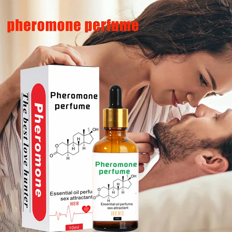 Long Lasting Pheromone Essential Oil Perfume 10ml For Men Women Natural Refreshing Body Flirting Perfume Dating Adults Fragrance