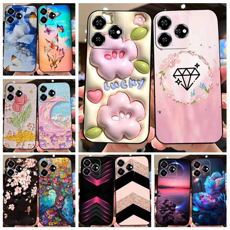 Fashionable Shockproof Silicone TPU Phone Case - Soft Protective Back Cover