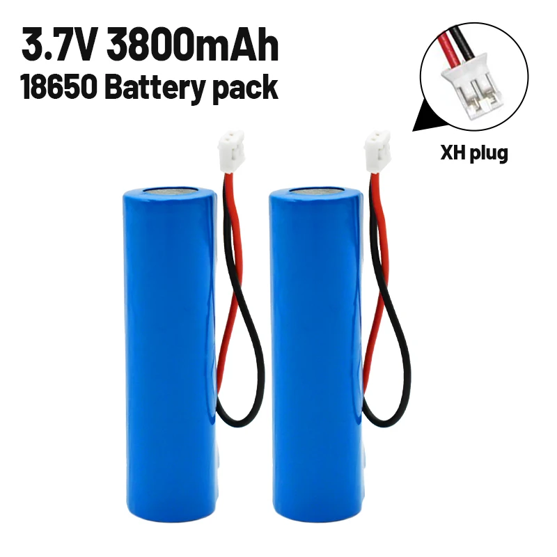 100 original 3.7V 3800mAh Li ion rechargeable battery 18650 battery