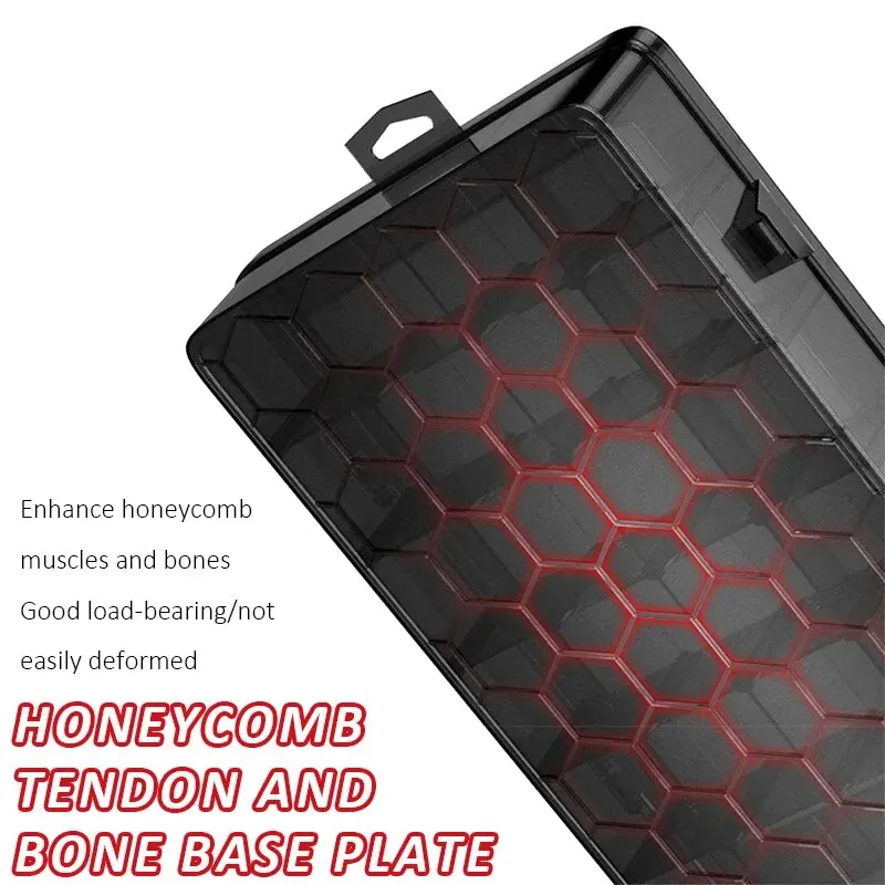 Parts Box Plastic Multi-cell Storage Screw Box Tool Classification Electronic Components Drill Accessories Thickened Lattice Box 4