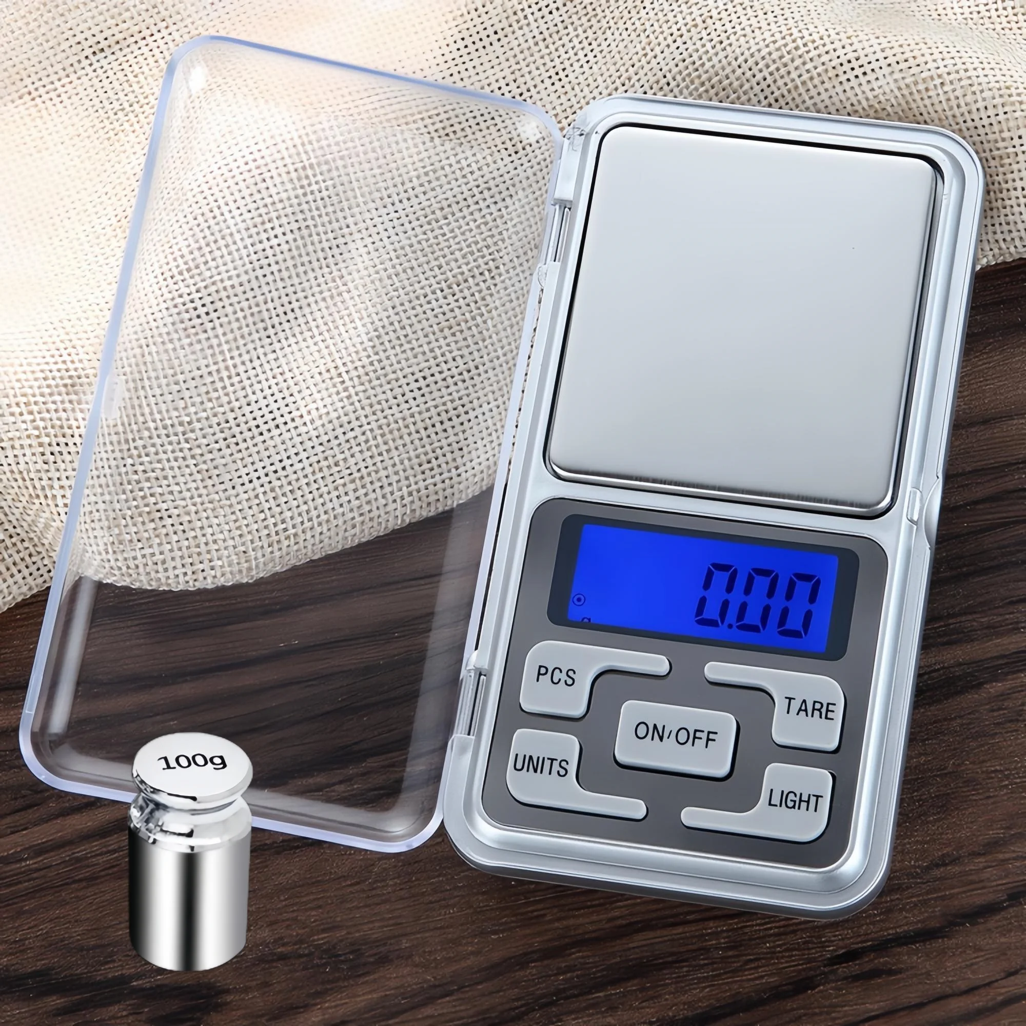 Electronic Scale Mini Phone Electronic Balance Personalized Gift Precision Jewelry Scale Easy To Put in The Pocket Weight Scale Precision 0.01g