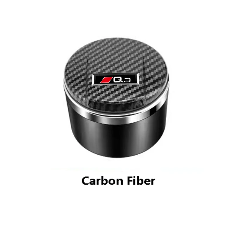 Car Ashtray With Blue LED Cigar For Audi A3 A4 A5 A6 A7 A8 Q3 Q5 Q7 Q8 ABT TTS Portable