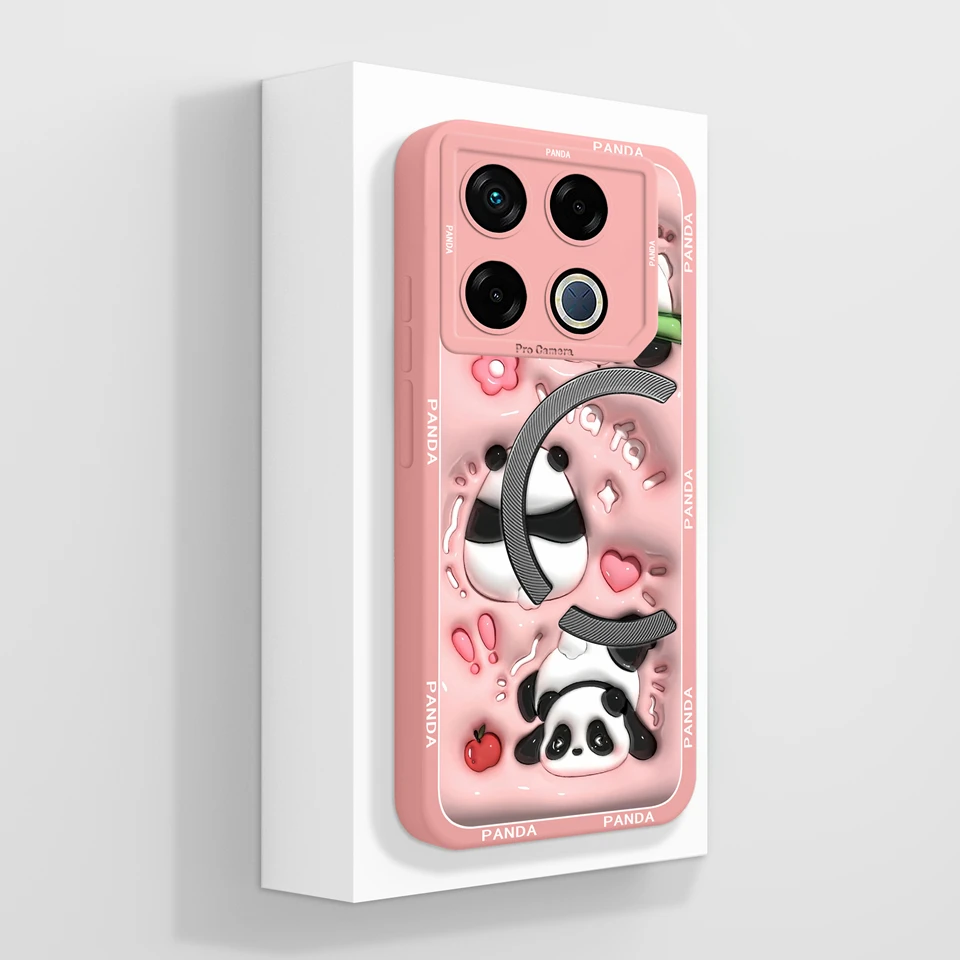 Lovely Astronaut Girl Liquid Durable Shockproof Phone Case Cover