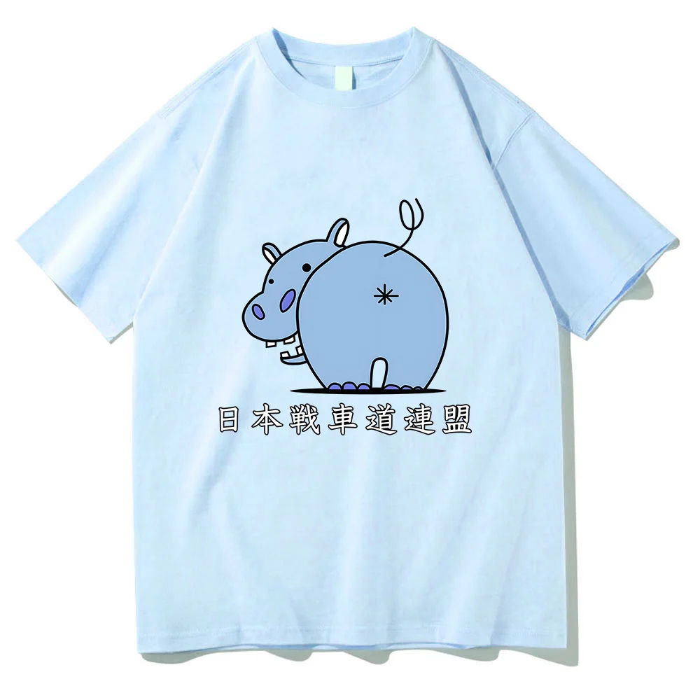 

Girls Und Panzer T Shirt Summer Men Tshirt 100% Cotton Tees Anime Print T-shirt Loose Comfortable Shirts Unisex Casual Clothes