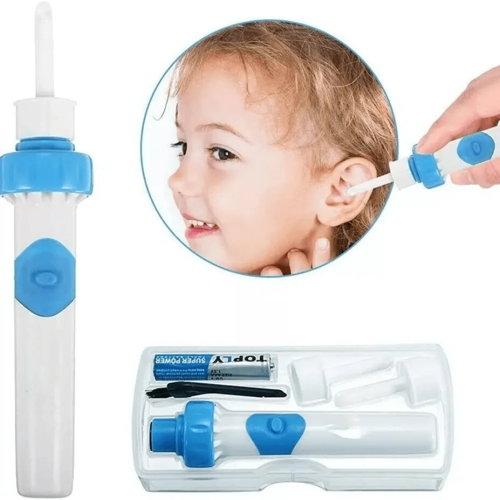 Electric Ear Cleaner Earwax Removal Tool Soft Tip Safe Suction Device Portable Automatic Earwax Removal Kit Ear Care Tool
