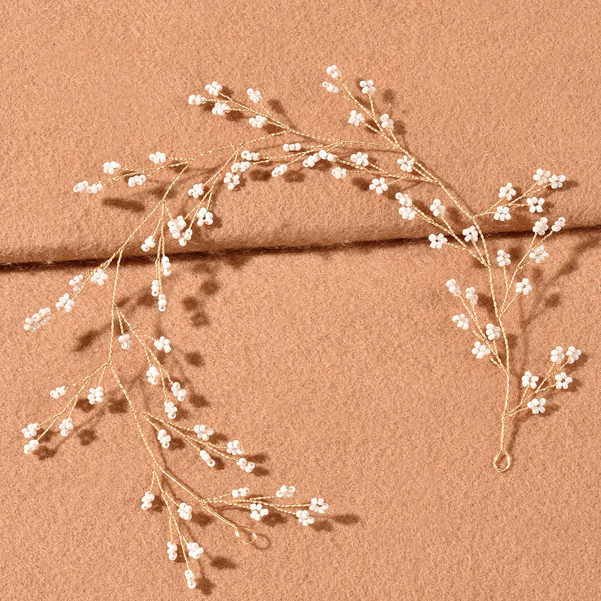 Hair Accessory Jewelry Accessories Bridal Headwear Hair Headdress Fashion Bridal Crystal Hairband For Women Wedding Party Lady Headpieces Sliver Handmade Pearl Hairband Jewelry Hair Accessories