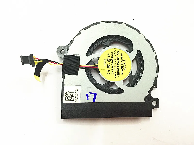 

Кулер для охлаждения процессора ноутбука Dell vostro v3360 3360 insprion 13z 5323 FCN DFS440605FV0T FB9H 4BR07FAWI00