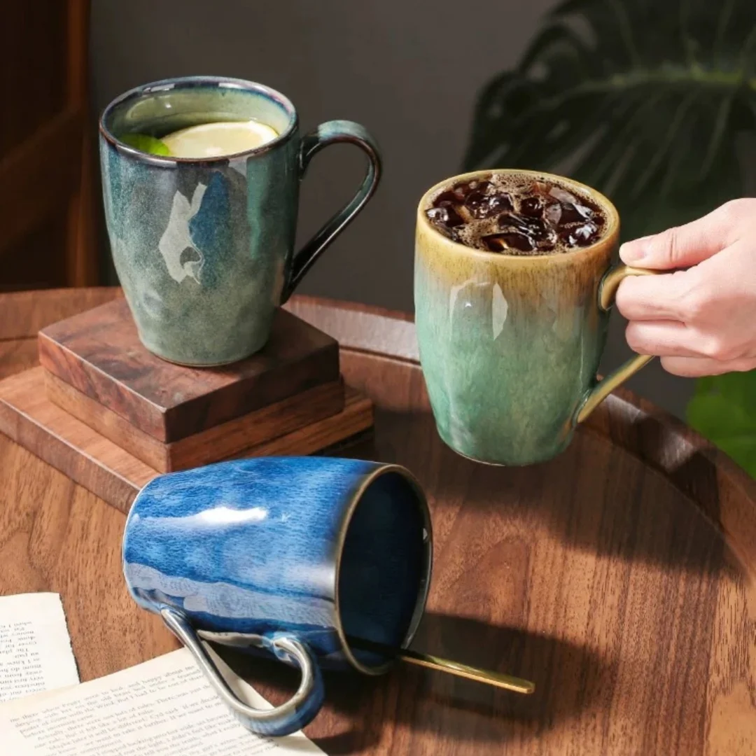 Tasse En Céramique | 250 Ml | Jeu De 4 | Tasses Décoratives