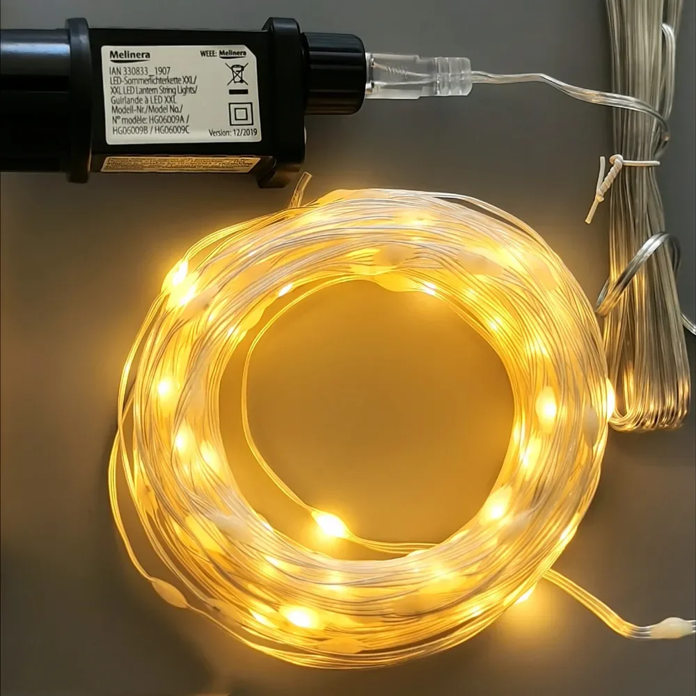 Guirlande LED Glow Battery à cinq ampoules