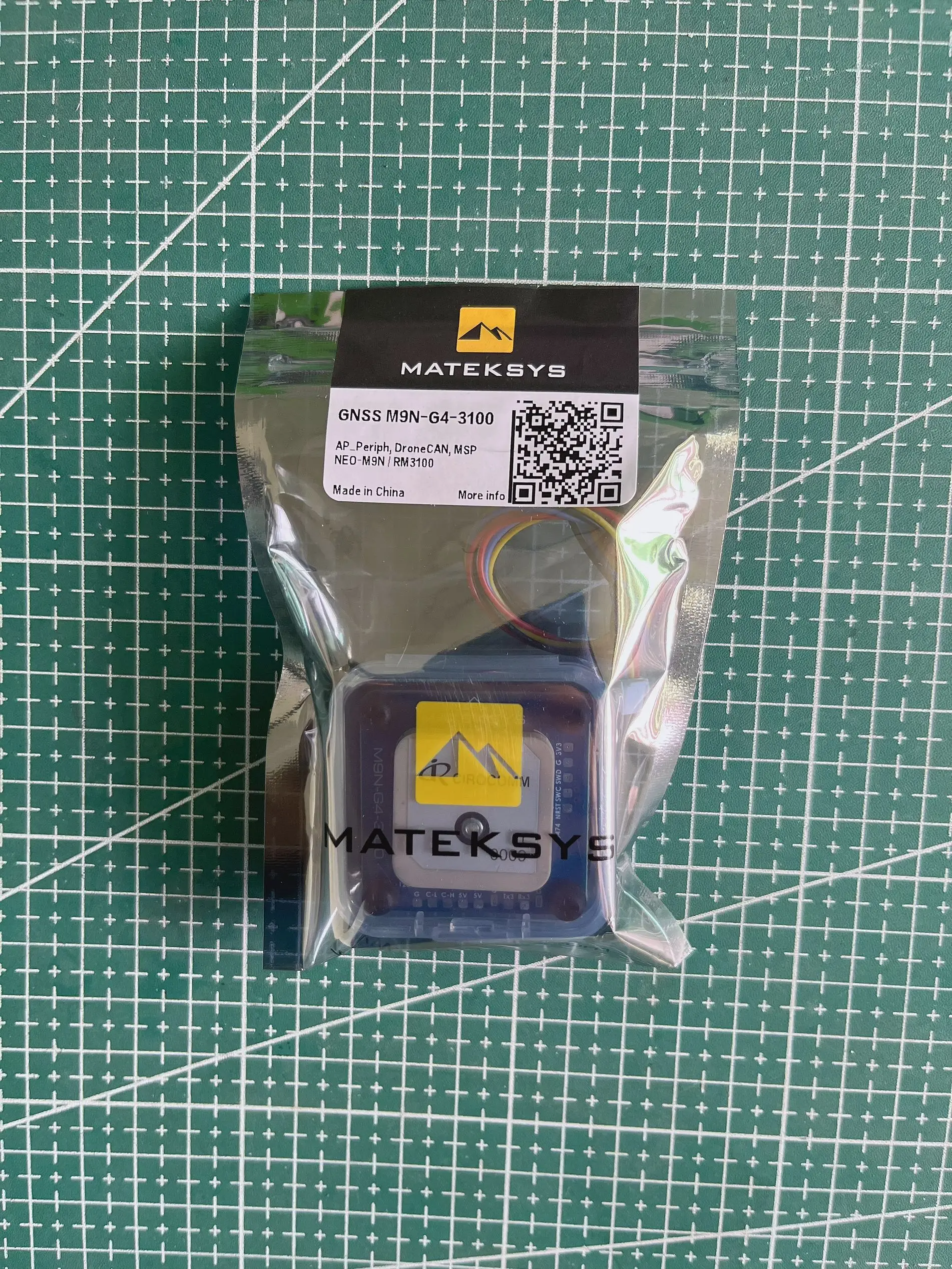 Module GNSS M9N + Boussole RM3100 CAN/UART pour Drone ArduPilot