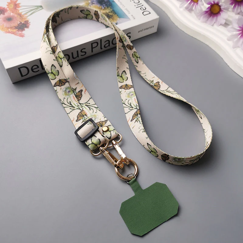 Adjustable Crossbody Phone Lanyard with Anti-Lost Neck Strap