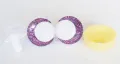 Purple glitter