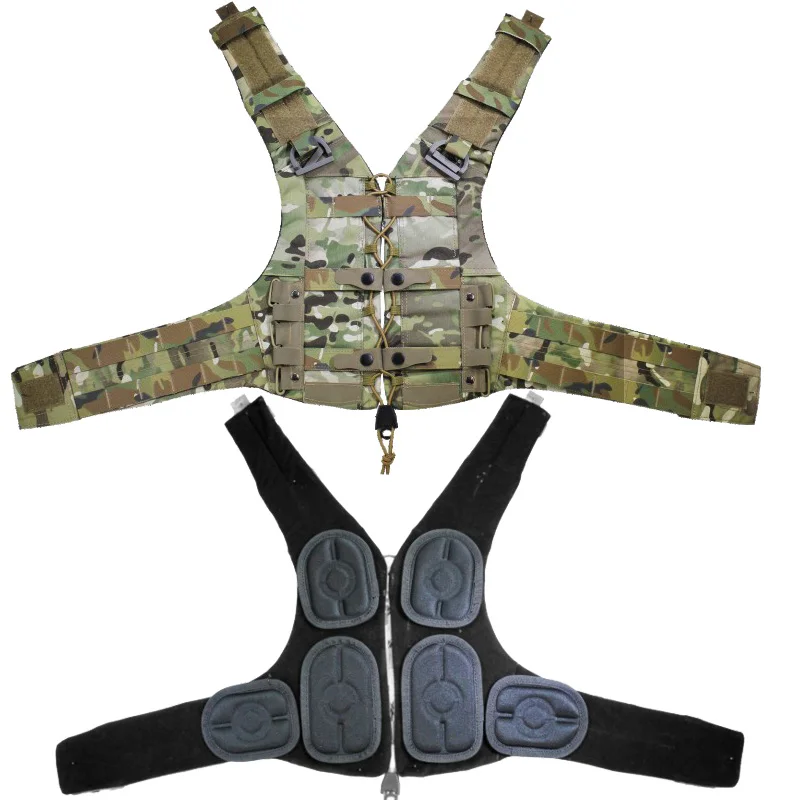 Tactical Vestt AVS MBAV Type H HARNESS Connected To Crye Precision