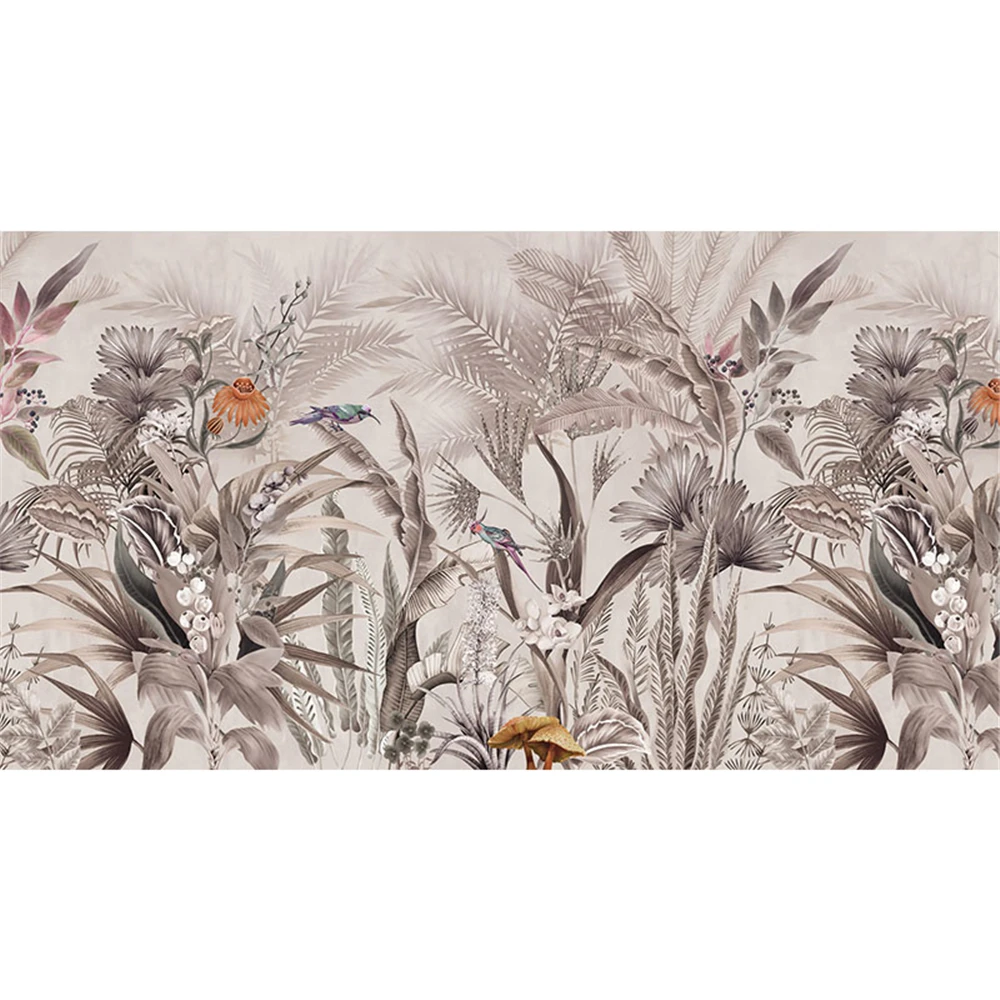 papel de parede tropical floresta tropical pano 04