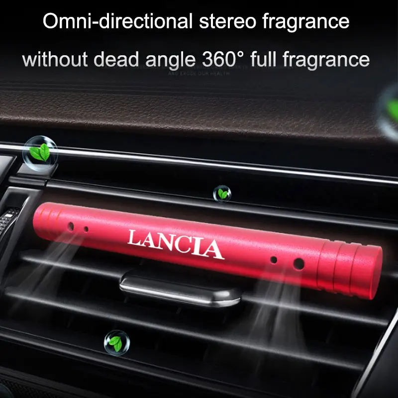 Car Outlet Air Conditioning Vent Solid Perfume Stick For Lancia ypsilon delta musa nera thema STRATOS Y Phedra Car Accessories air freshener fragrance perfume