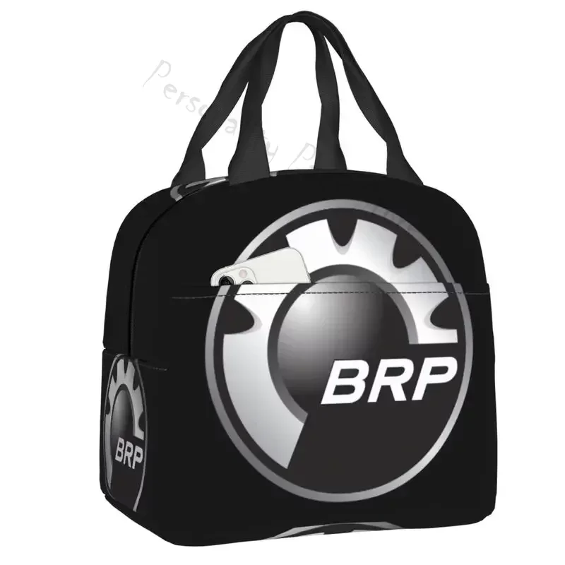 

BRP Motorcycle Can Am Lunch Bag Thermal Cooler Insulated Lunch Box For Women Kids School Children Picnic Travel Food Tote Bags