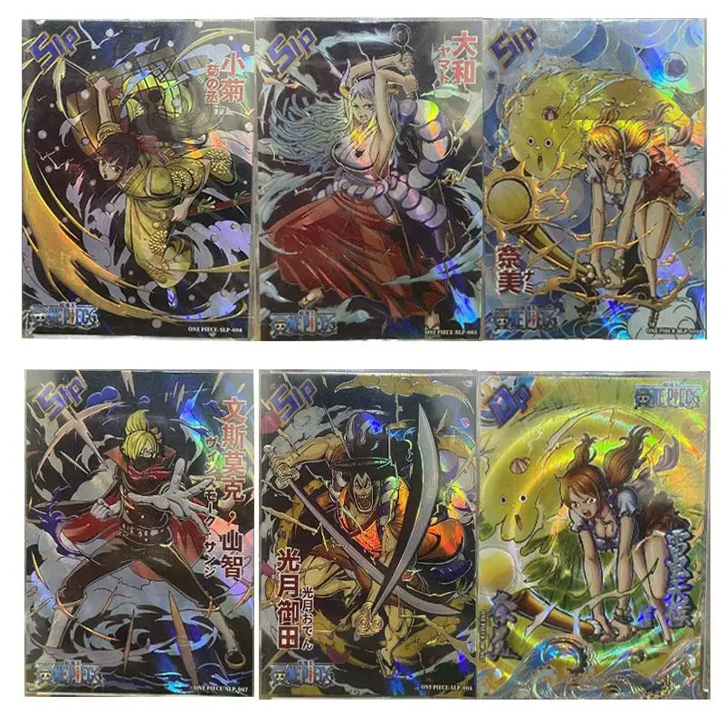 

Anime One Piece Yamato Nami Sanji Slp Ssp Card Game Collection Rare Cards Children's Toys Boys Surprise Birthday Gifts