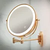 Makeup Mirror LED Smart Bath Mirrors 3x/5x/7x/10x Magnifying Double Side USB Charging Bathroom 3 Color Light Cosmetic Mirrors 2