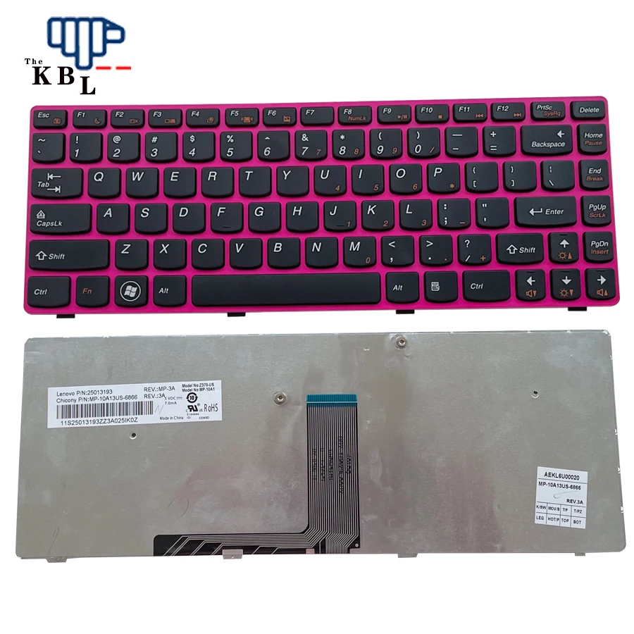 OriginalNewUSLanguageForLenovoIdeapadZ470Z475Z370Z470ALaptop