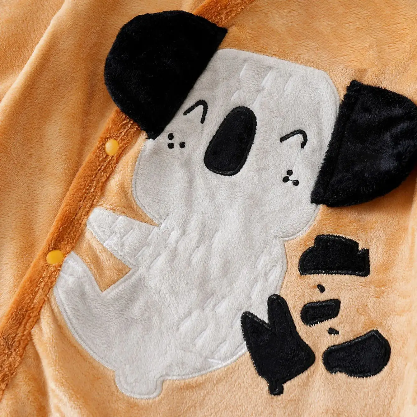 2pcs Newbaby foot jumpsuit Embroidered koala 0-12 months winter comfortable long sleeves，Baby Boy's girls Clothing, As Gift 4