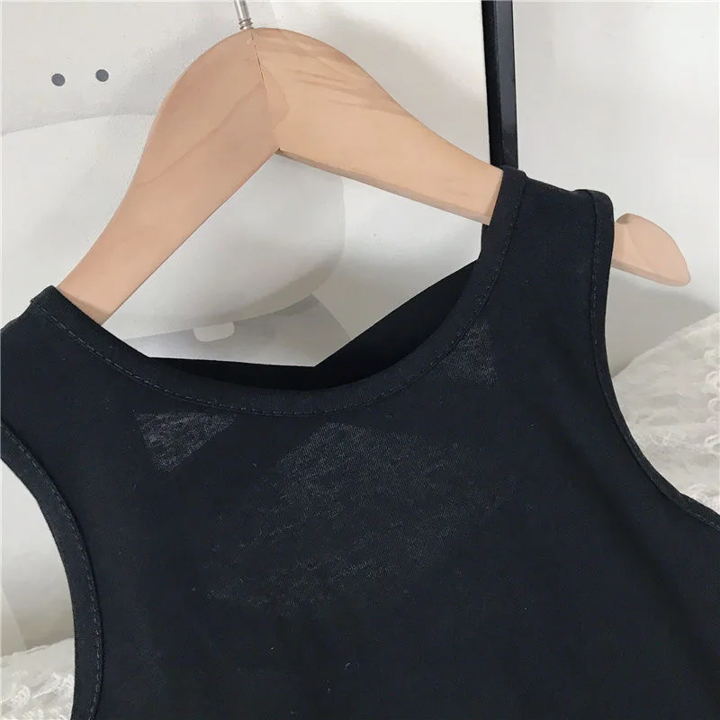 فستان قوطية أنيق للفتيات ، توتو أسود بلا أكمام ، ف...