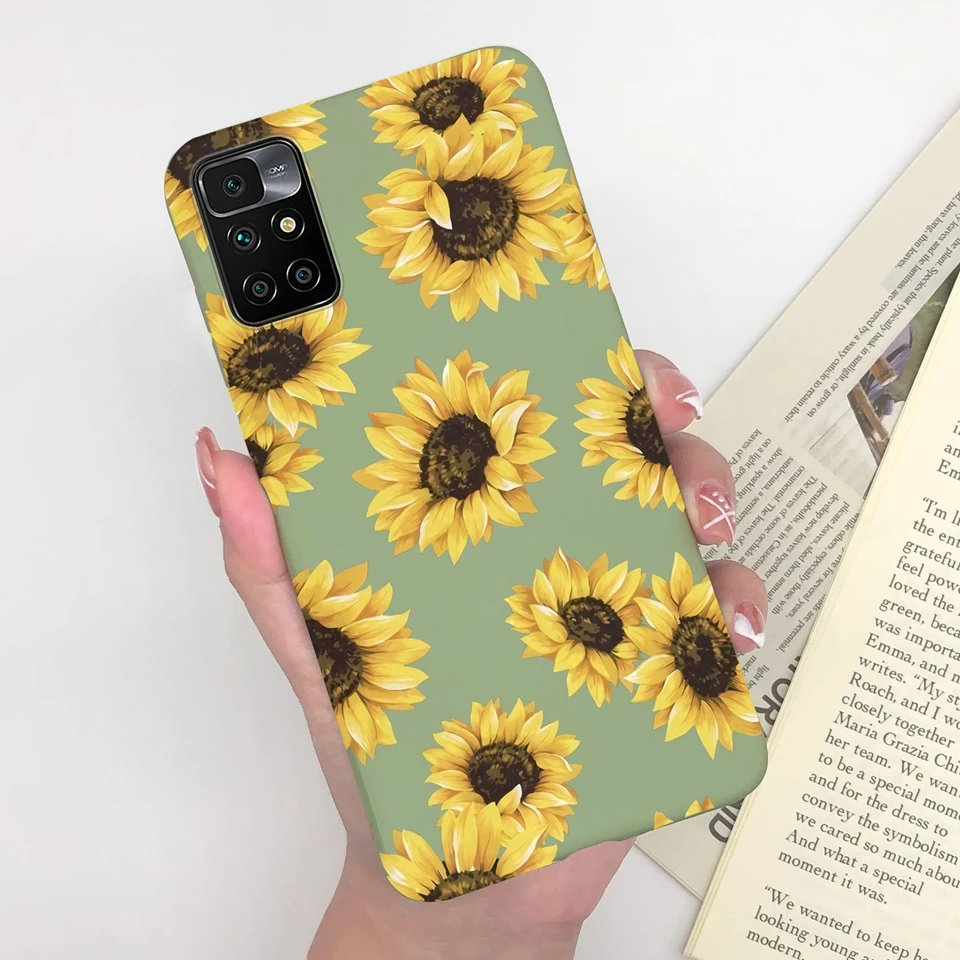 Sunflower Silicone Shockproof Protective Case