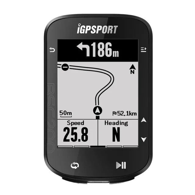 Igpsport bsc200 gps מחשב אופניים מד מד מהירות מסלול ניווט אלחוטי + bloetth5.0 אביזרים 1