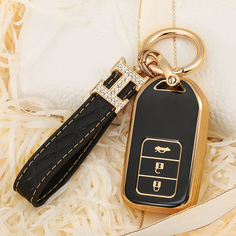 Cover chiate/telecomando per Honda Civic City Accord CRV XR-V odissea Vezel Jade Crider misura telecomando 2019 2020 portachiavi - S593366b31ea94bd6b8e14cc6dd1f4ce2O