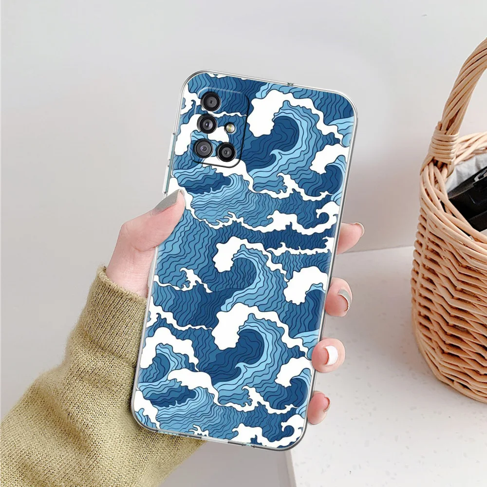 Cute Blue Pattern Phone Case Cover
