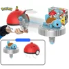 1pcs LDCX Pokemon Kids Toy Gift Set 1 Battle Top Pikachu Squirtle Charmander Squirtle Ball for Christmas birthday 3