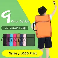 Multi Colors A3 Drawing Board Bag Backpack A3 Art Bag For Drawing Art Supply Storage Kids Drawing Bag Art Portfolio Case 1