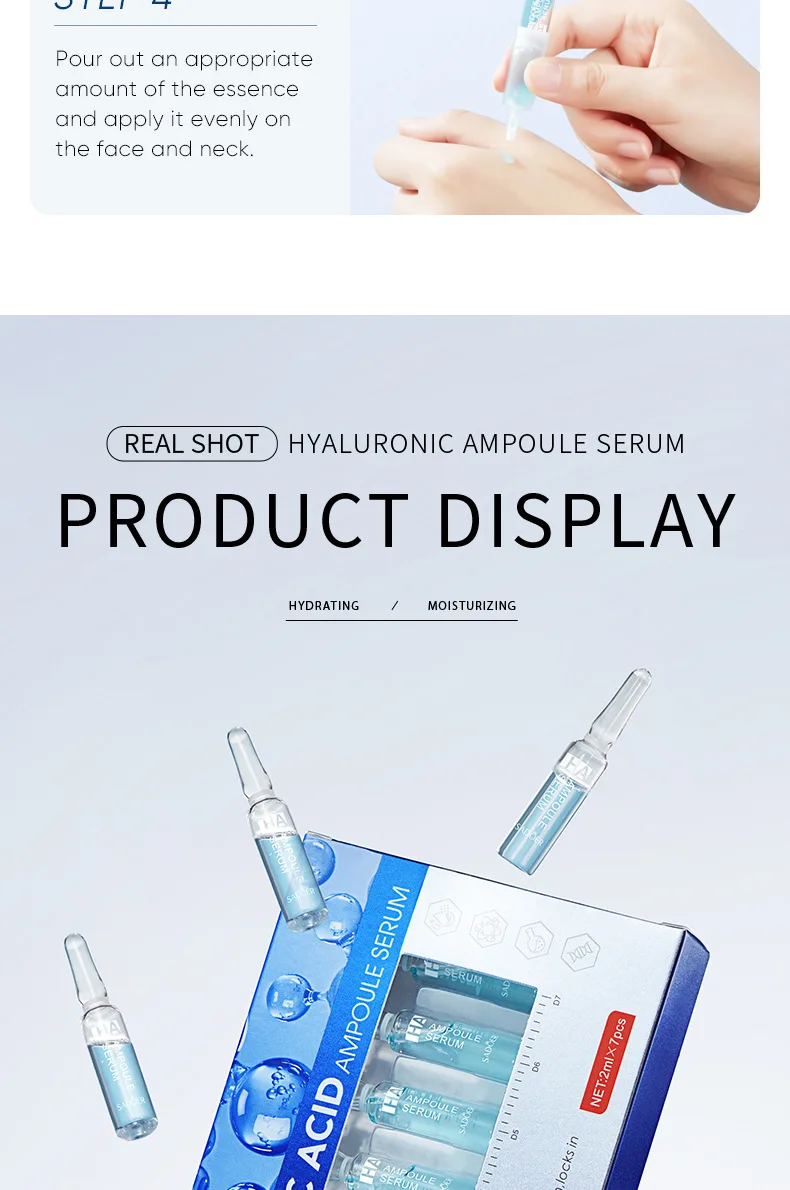 Ampoule skincare set