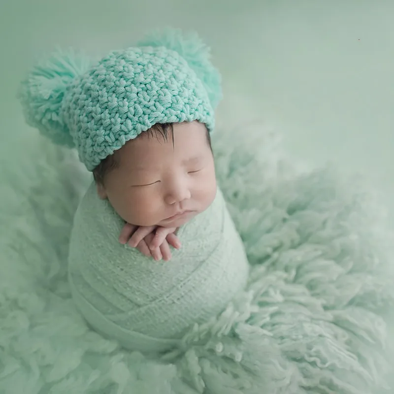 

Wool Filler Mats Props Baby Photography Blanket Lovely Bebe Souvenirs Present Newborn Photo Background Studio Shoot Accessories