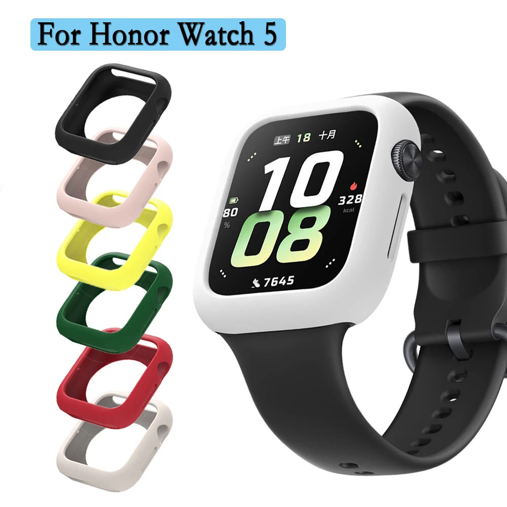 Soft Silicone Hollow Protective Case - Super Light Watch Cover Decor