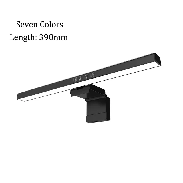 With seven colors
