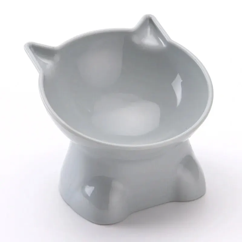 Pet Food Bowl Protecting Cervical Vertebrae High Feet