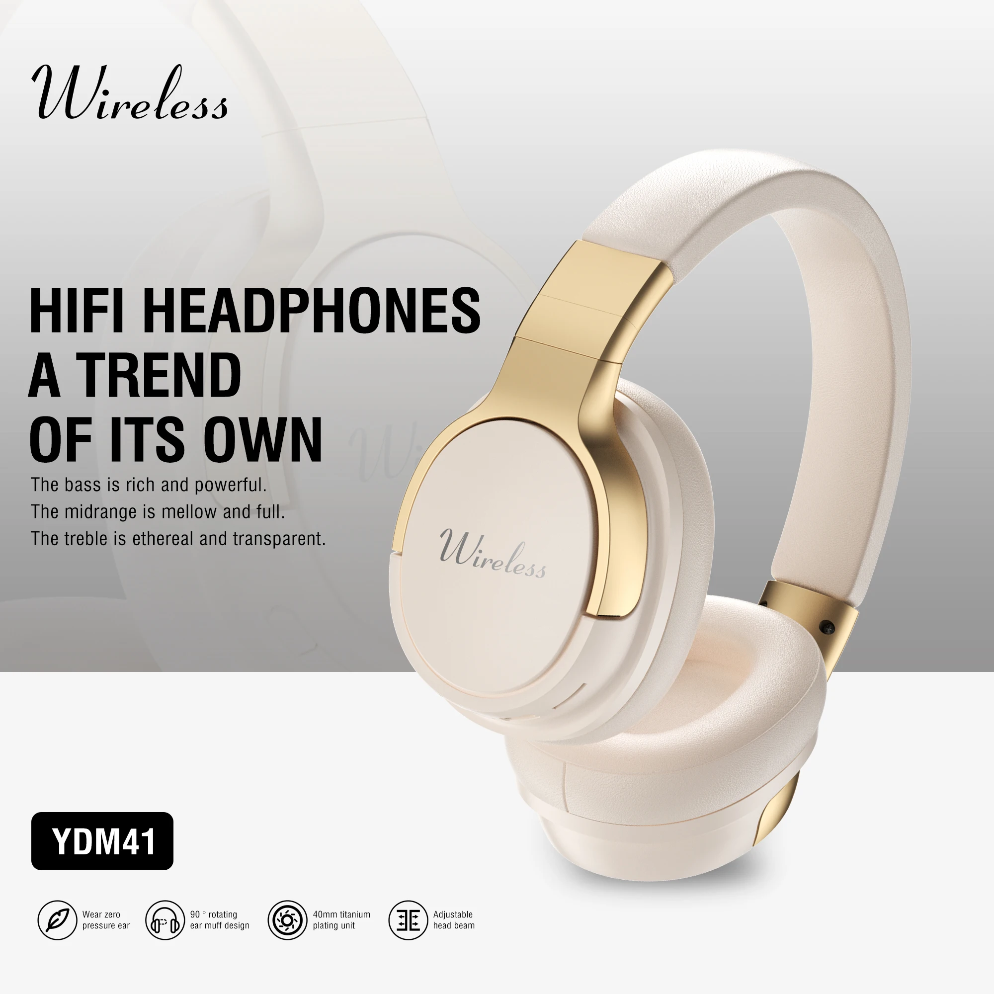 Casque gaming sans fil avec son surround pour pc et téléphone_voghion.com