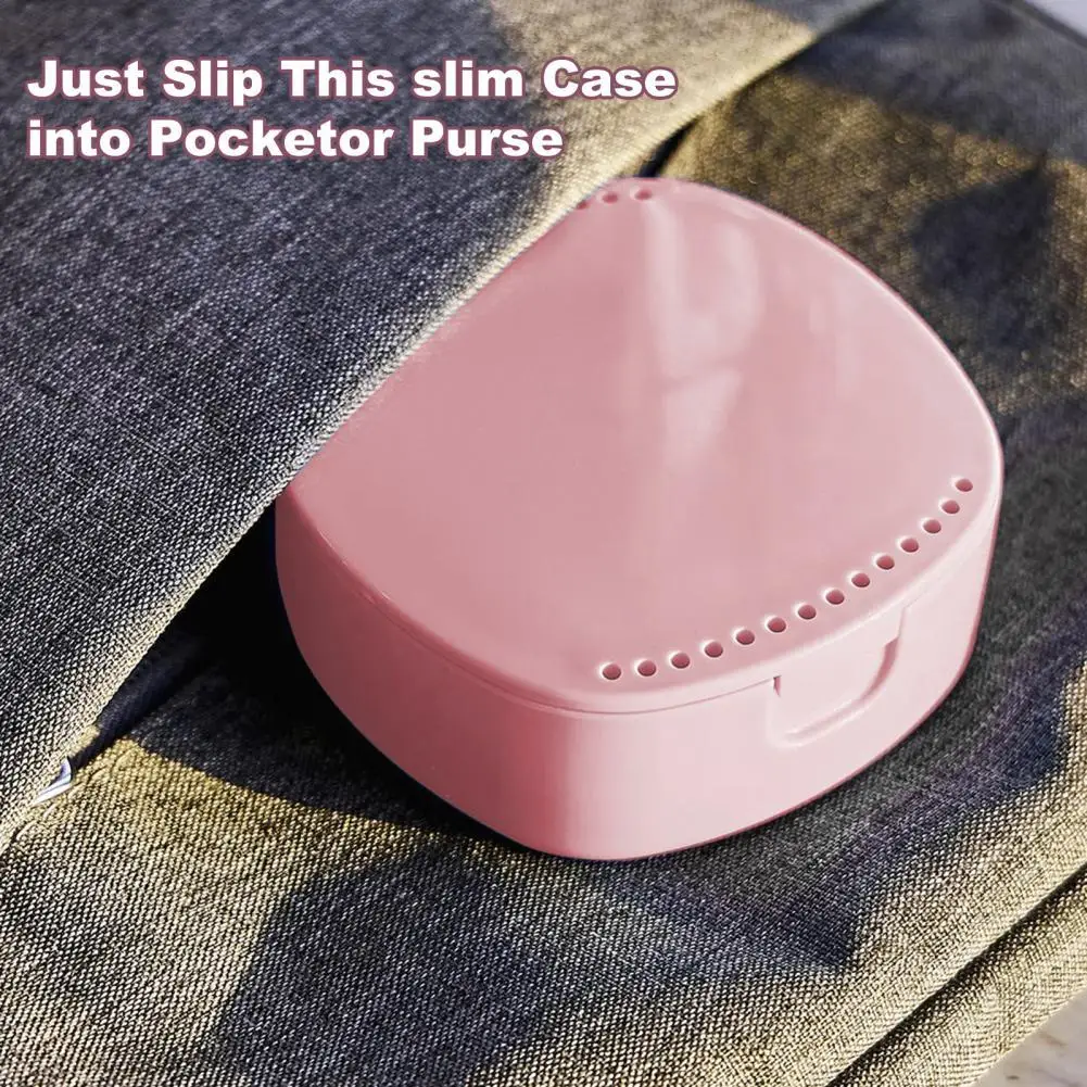 

Ортодонтическая коробка-фиксатор, хорошая герметичность, дышащая, с зеркалом, портативный фиксатор, чехол, держатель для взрослых