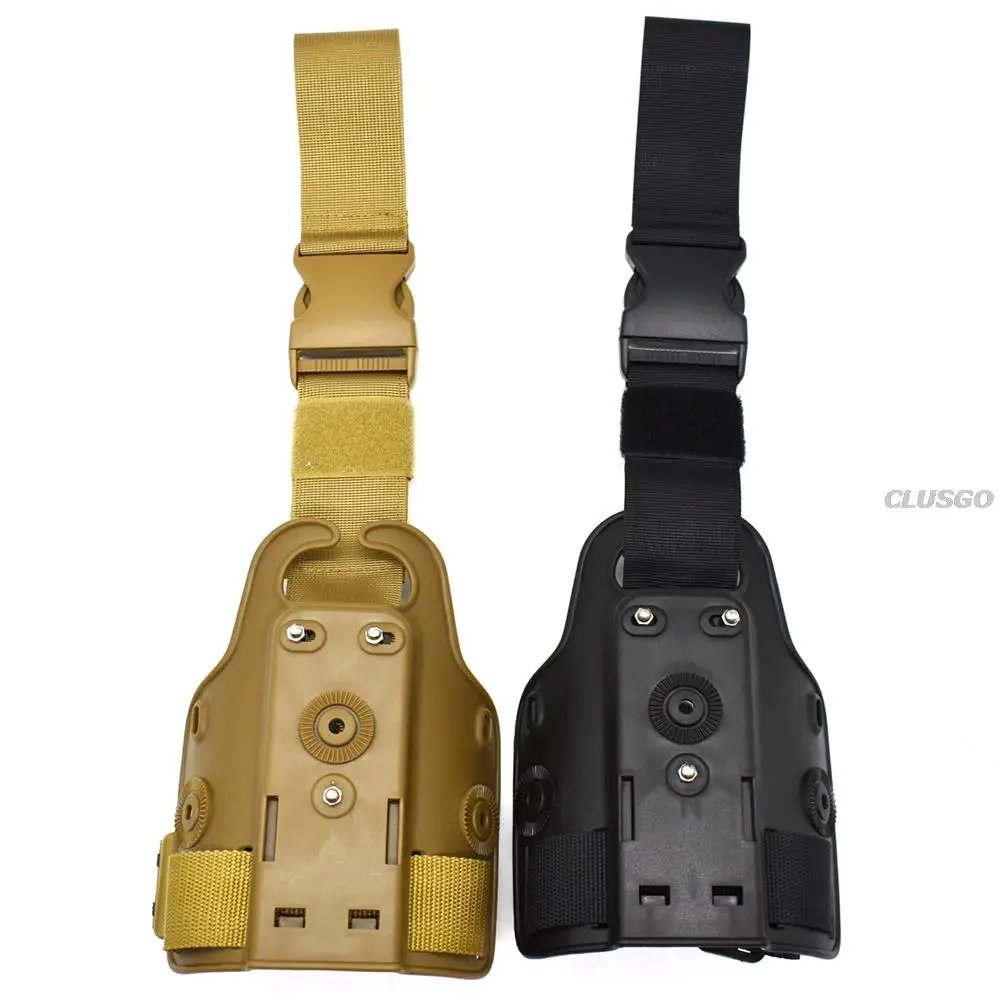 Description Picture 6 of itemTactical Drop Leg Platform Drop Leg Panel Attachments for Holsters Pistol Holster Thigh Holder for Glock 17 19 Beretta M9 P226